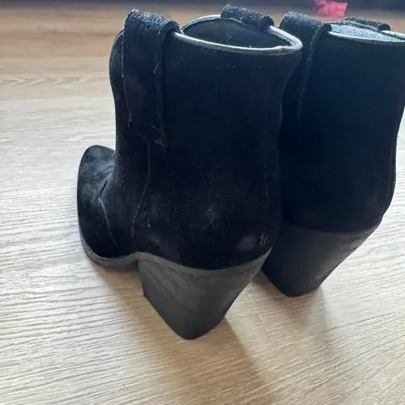 Dingo Black Flannie Bootie - Size 8 - Picture 6 of 8